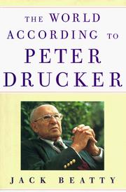 Cover of: The world according to Peter Drucker by Jack Beatty