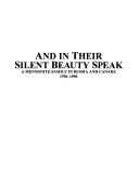 Cover of: And in their silent beauty speak by Anne Konrad