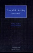 Cover of: Trade mark licensing