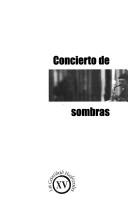 Cover of: Concierto de sombras