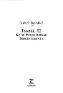 Cover of: Isabel II by Isabel Burdiel