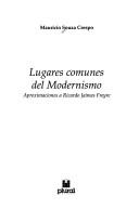 Cover of: Lugares comunes del modernismo by Mauricio Souza Crespo