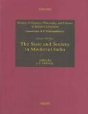 Cover of: The state and society in Medieval India