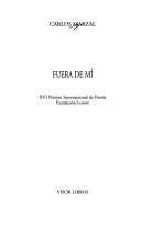 Cover of: Fuera de mí