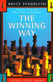 Cover of: The winning way | Bruce Pandolfini