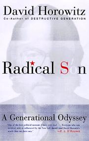Cover of: Radical Son: A Generational Odyssey