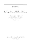 Cover of: Der lange Weg zur Gleichberechtigung by Peter Haberkorn