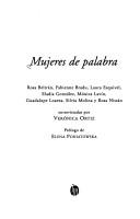 Cover of: Mujeres de palabra by Rosa Beltrán ... [et al.] ; entrevistadas por Verónica Ortiz ; prólogo de Elena Poniatowska.