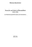 Cover of: Deutsche und Juden in Bessarabien, 1814-1941: zur Minderheitenpolitik Russlands und Grossrumäniens