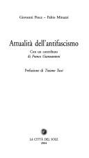 Attualità dell'antifascismo by Giovanni Pesce