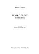 Cover of: Teatro breve