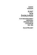 Flykt och överlevnad by Svante Hansson