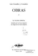 Cover of: Obras by Luis González y González