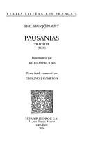 Cover of: Pausanias: tragédie (1668)