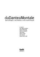 Cover of: Da Dante a Montale: studi di filologia e critica letteraria in onore di Emilio Pasquini