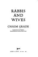 Cover of: Rabbis and wives