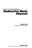 Cover of: Radioactive waste disposal