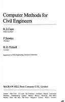 Cover of: Computer methods for civil engineers