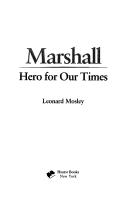 Cover of: Marshall: hero for our times