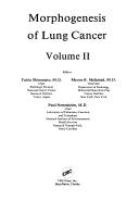 Cover of: Morphogenesis of lung cancer | 