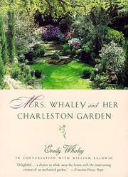 Cover of: Mrs. Whaley and her Charleston garden by Emily Whaley