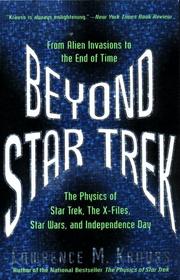 Cover of: Beyond Star Trek by Lawrence Maxwell Krauss