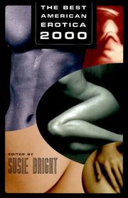 Cover of: The Best American Erotica 2000 (Best American Erotica)