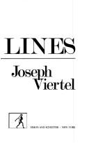 Cover of: Life lines by Joseph Viertel