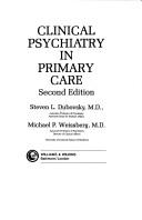 Cover of: Clinical psychiatry in primary care