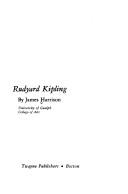 Cover of: Rudyard Kipling