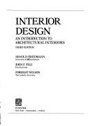 Cover of: Interior design: an introduction to architectural interiors