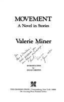 Cover of: Movement, a novel by Valerie Miner