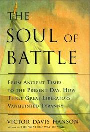 Cover of: The soul of battle by Victor Davis Hanson