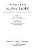 Cover of: Aspects of King Lear: articles reprinted from Shakespeare survey