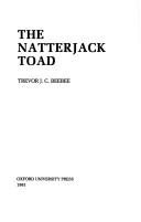 Cover of: The natterjack toad