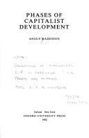 Cover of: Phases of capitalist development by Angus Maddison