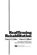 Cover of: Reaffirming rehabilitation