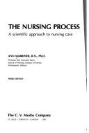 Cover of: The Nursing process by (compiled by) Ann Marriner.