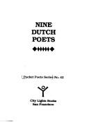 Cover of: Nine Dutch poets.