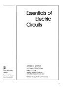 Cover of: Essentials of electric circuits