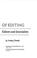 Cover of: The elements of editing