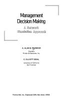 Management decision making by A. Alan B. Pritsker