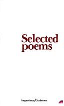 Cover of: Selected poems