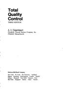 Cover of: Total quality control by A. V. Feigenbaum