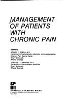 Cover of: Management of patients with chronic pain