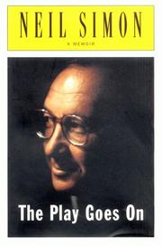Cover of: The play goes on by Neil Simon