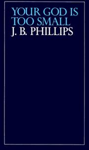 Cover of Your God is too small
