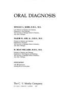 Oral diagnosis by Donald A. Kerr