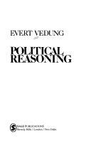 Cover of: Political reasoning