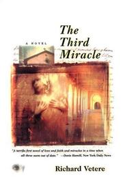Cover of third miracle, The by Richard Vetere